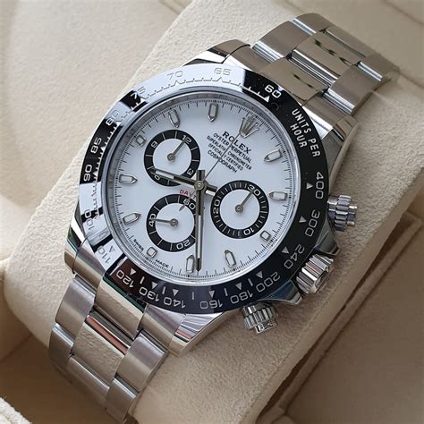 rolex daytona blanche|rolex daytona white dial.